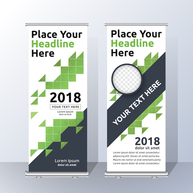 Roll up template design