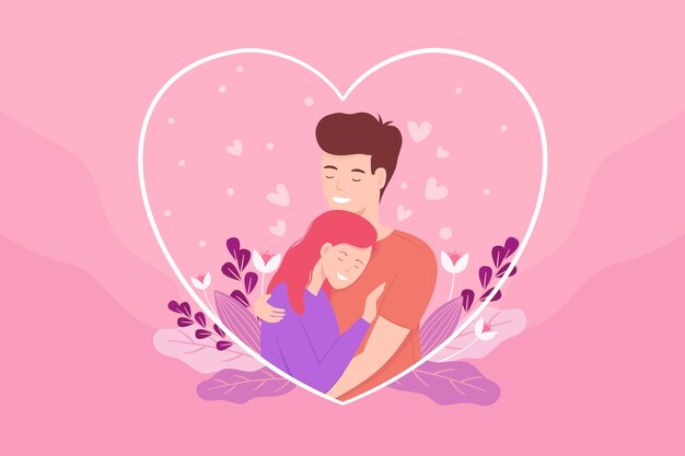 Romantic valentine's day background