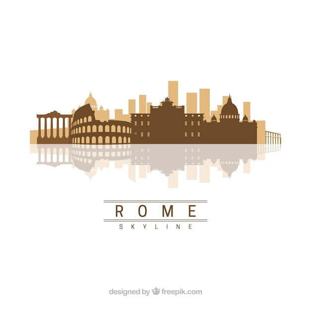 Rome skyline design