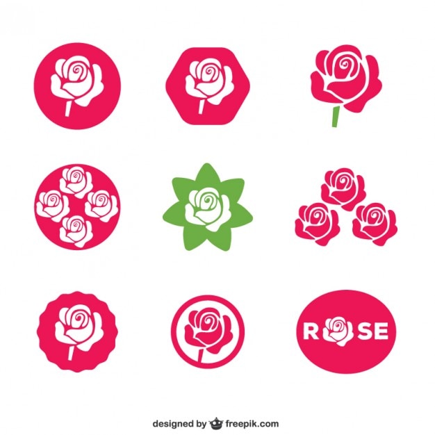 Rose icons