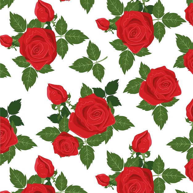 rose pattern background