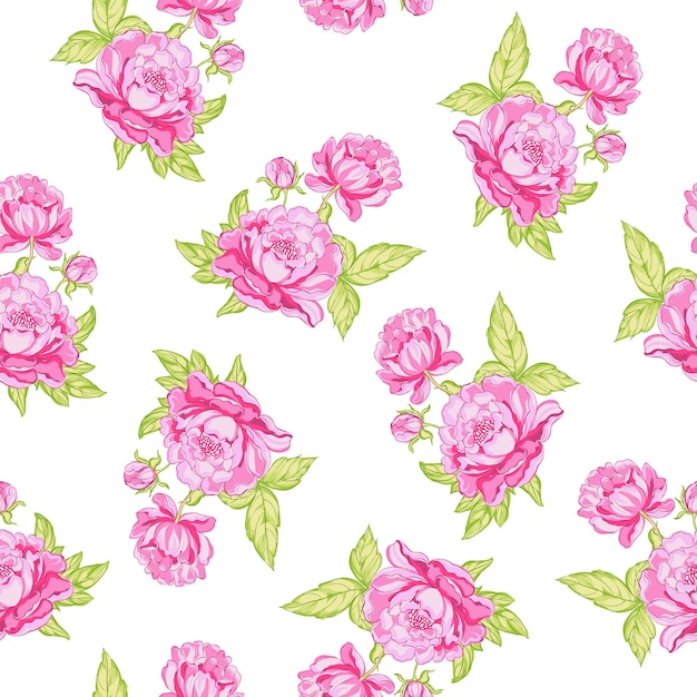 Rose seamless background