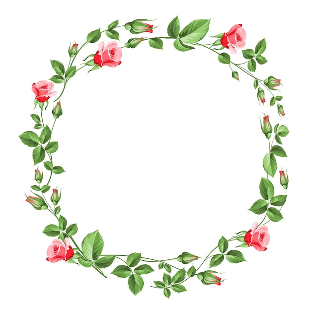 Rose wreath