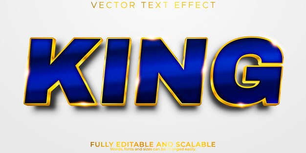 Royal text effect editable elegant bold text style