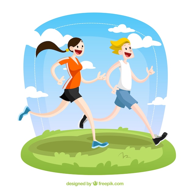 Runners illustration