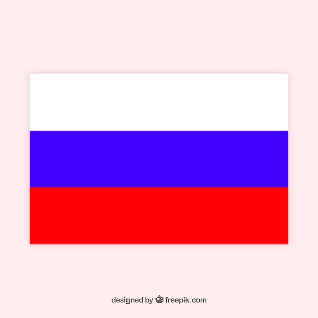 Russian flag background