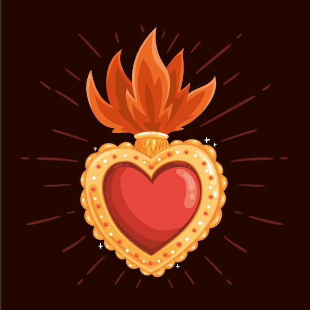 Sacred heart concept