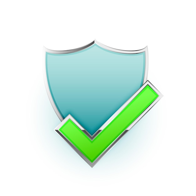 Safe and secure defense technology logo for your internet safety