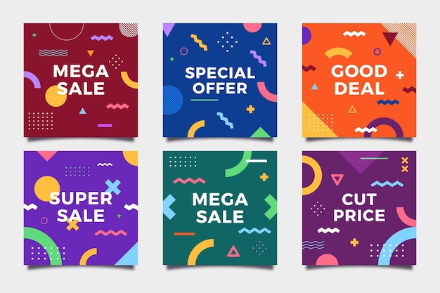 Sale card collection