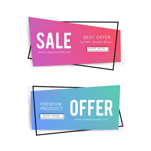 Sales Banner Collection