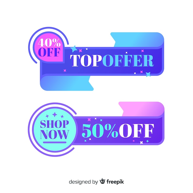 Sales banner