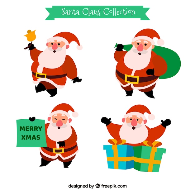 Santa claus pack with accessories