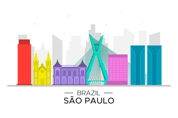 São paulo skyline