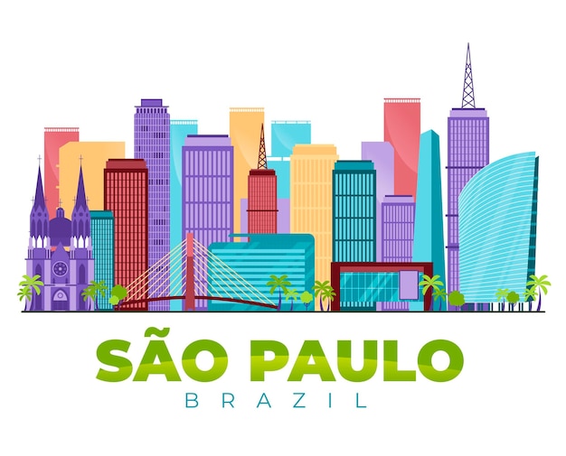 Sao paulo skyline