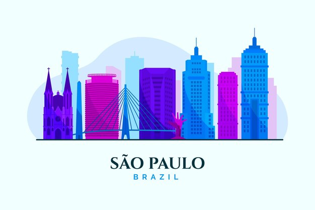 Sao paulo skyline