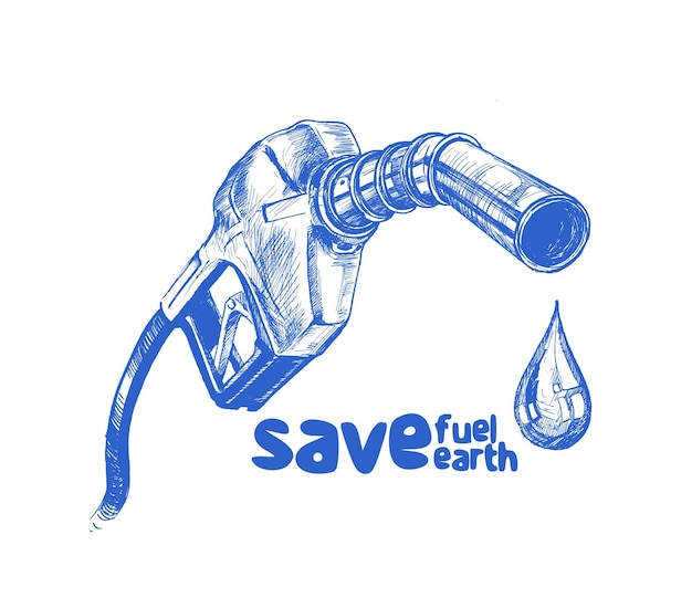 Save Fuel pump icon Petrol station sign Gas station sign Fuel background