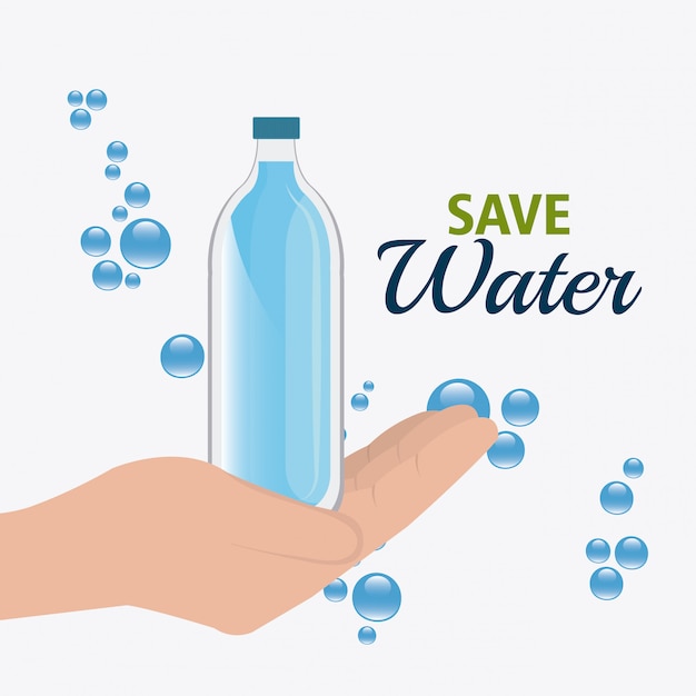 Save water design.