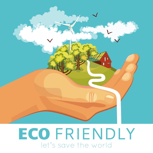 Saving Of Environment Poster