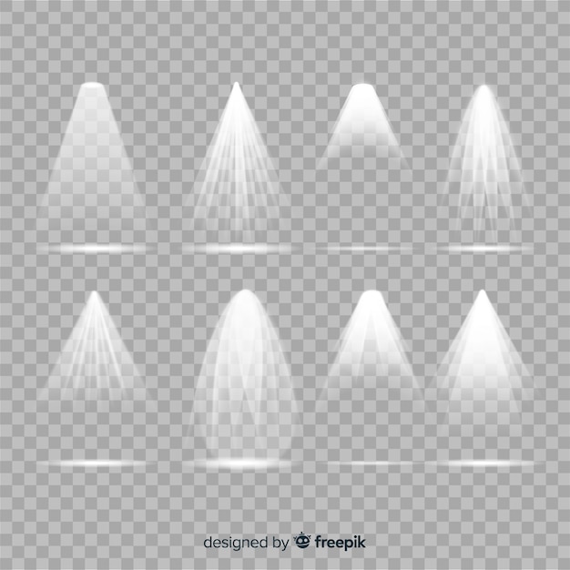 Free Vector scene illumination collection