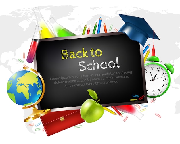 Free Vector school graduation 