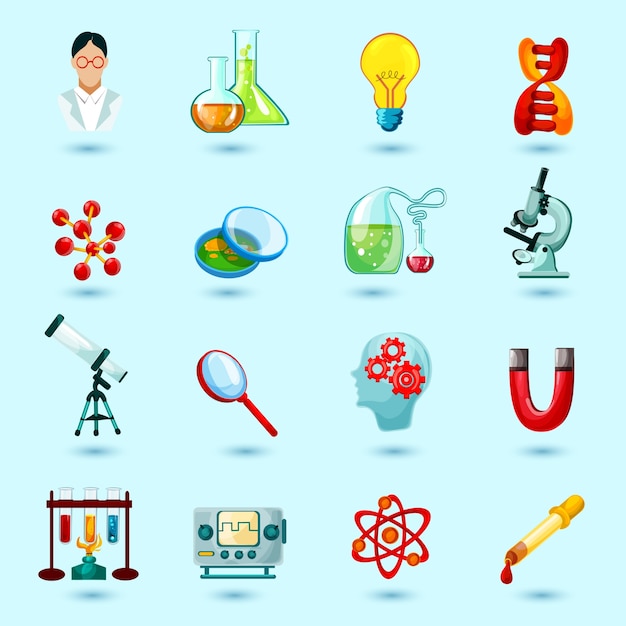 Science Icons Set