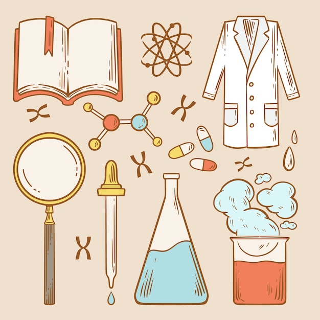 Science lab objects