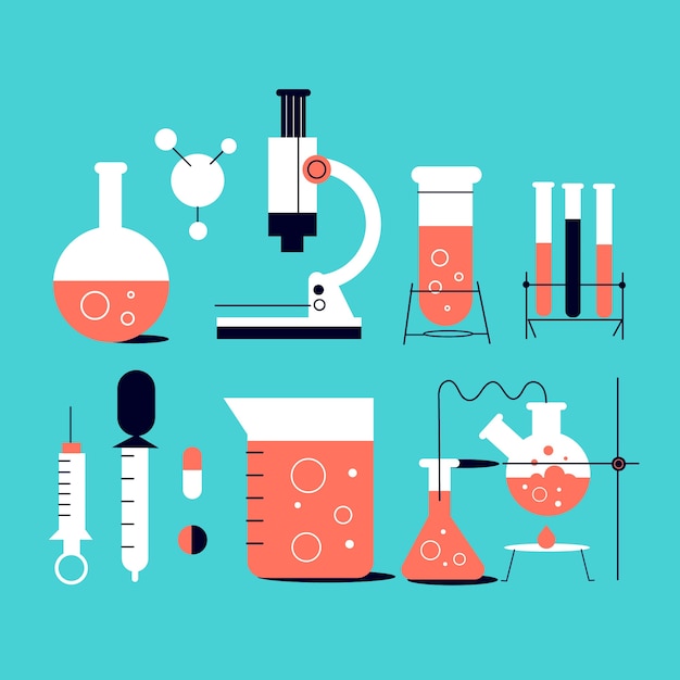 Science lab objects