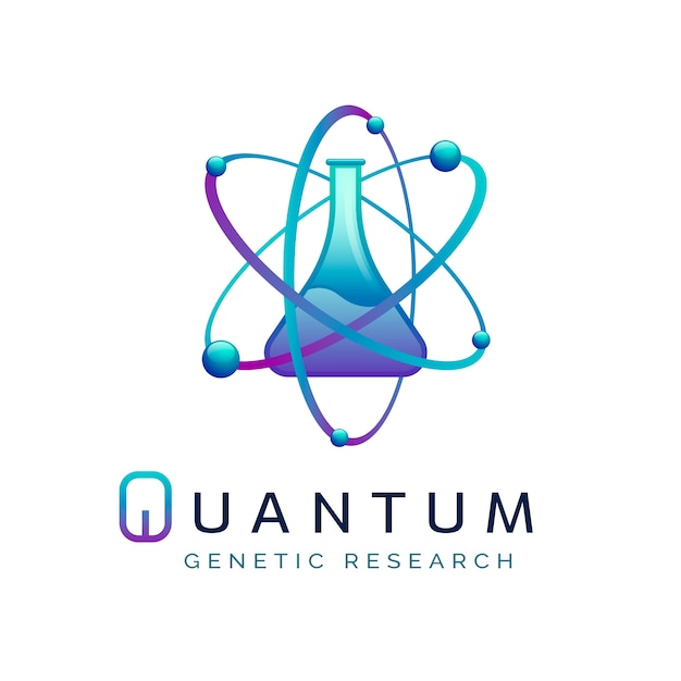 Science logo template design