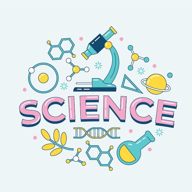 Science word concept