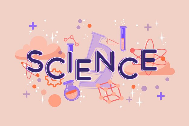 Science word concept