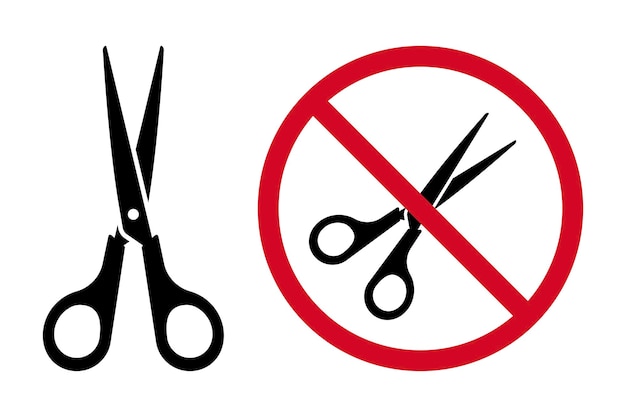 Scissors And No Scissors