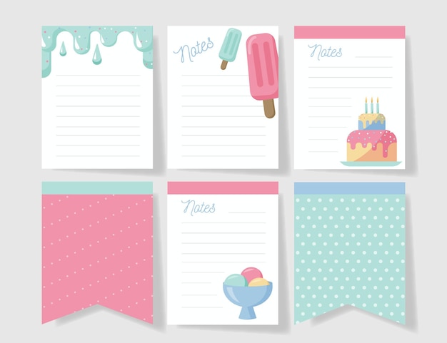 Scrapbook notes & cards