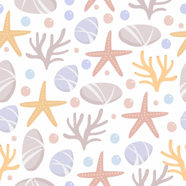 seabed seamless pattern