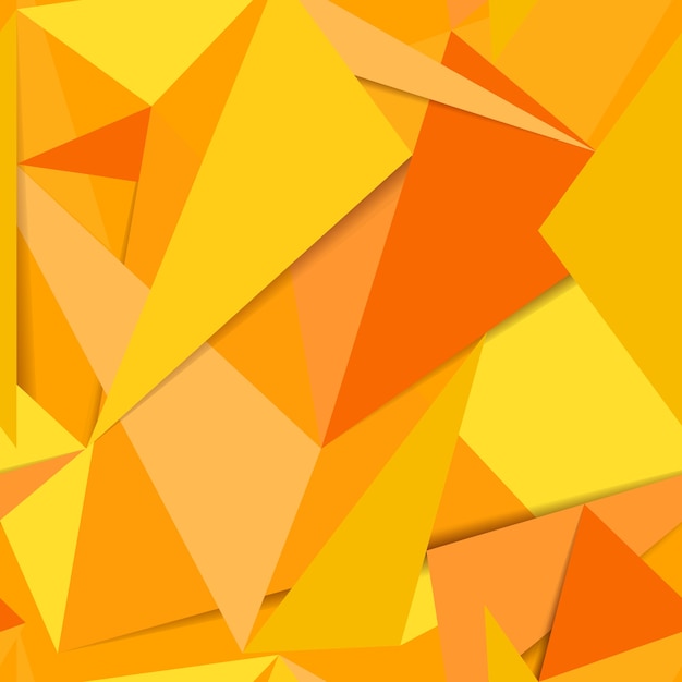 Free Vector seamless abstract yellow background