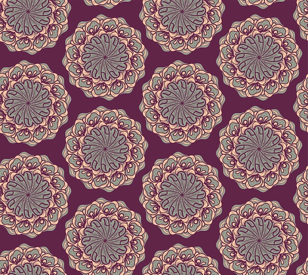 Seamless Mandala Pattern