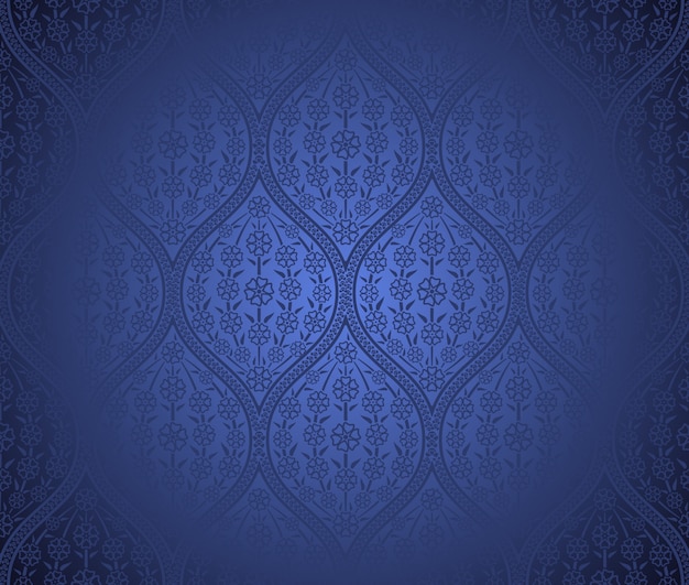 Free Vector seamless moroccan pattern background