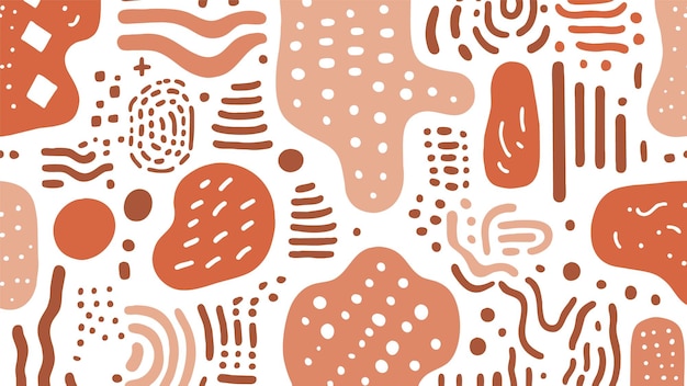 Free Vector seamless pattern in illustrator