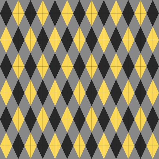 Seamless pattern of various lines and zigzags