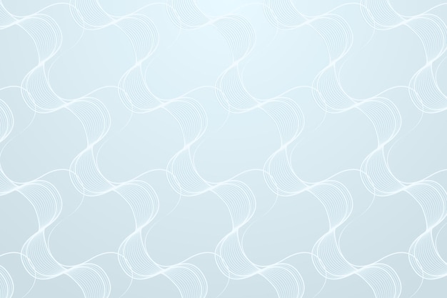 Free Vector seamless wave abstract pattern on a light blue background  