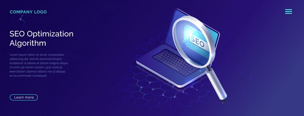 SEO, search engine optimization algorithm concept