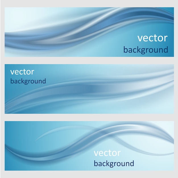 Set  abstract vector background