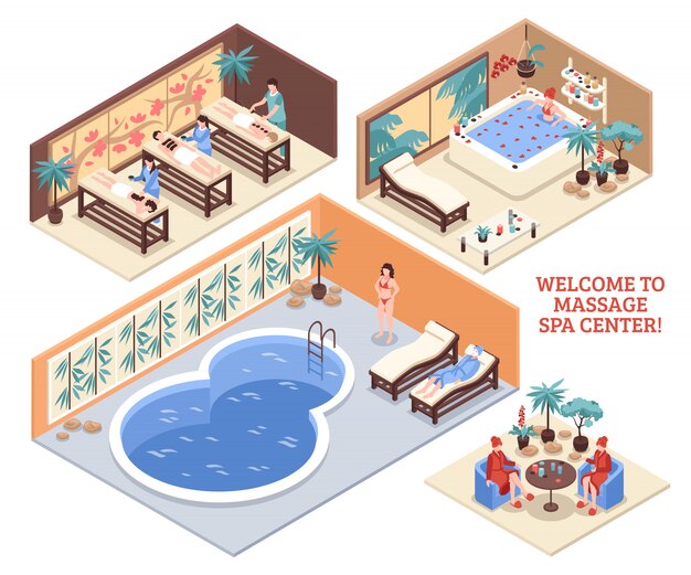 Set Of Isometric Spa Compositions