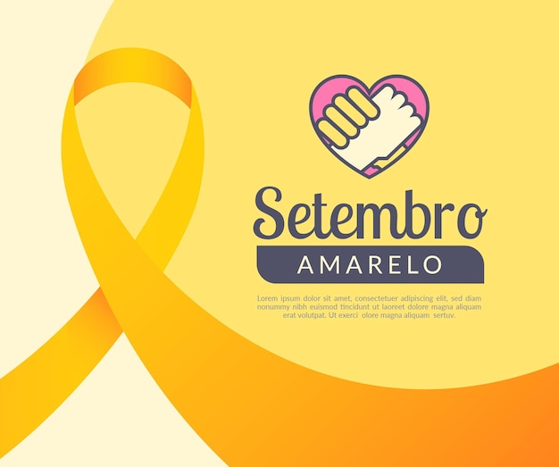 Setembro amarelo celebration theme