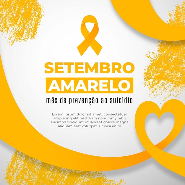 Setembro amarelo concept