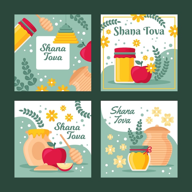 Shana tova greeting card collection