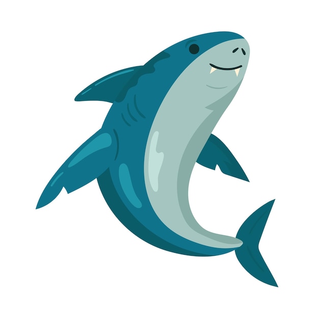 shark marine life icon