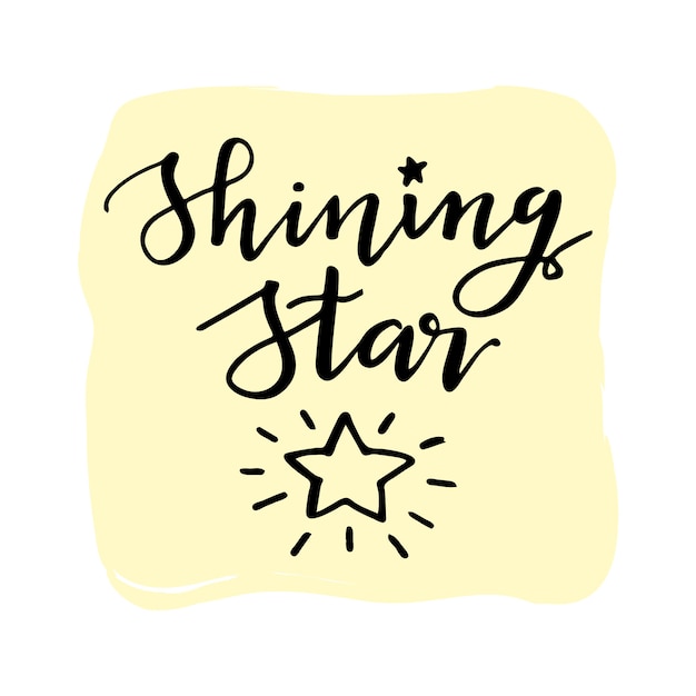 Shining star quote