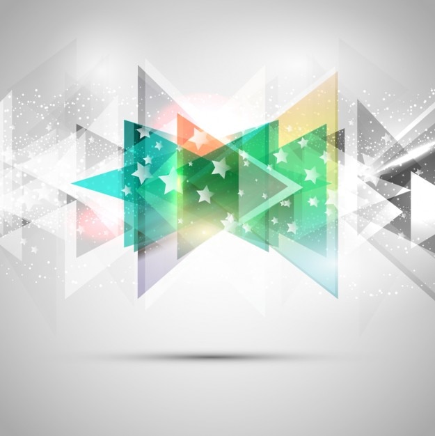 Free Vector shiny abstract background with stars