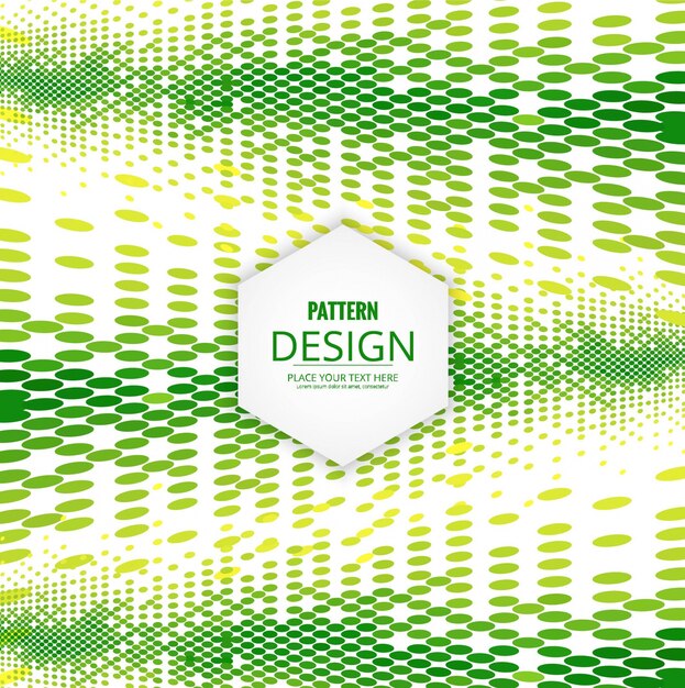 Shiny green modern pattern background