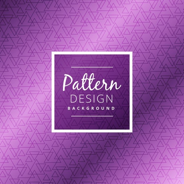 Free vector shiny purple triangle pattern